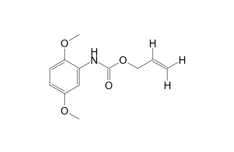 2,5-dimethoxycarbanilic acid, allyl ester