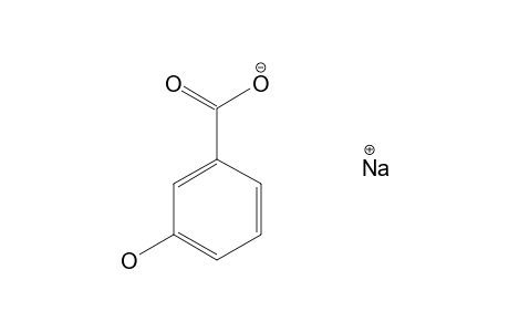 m-hydroxybenzoic acid, monosodium salt