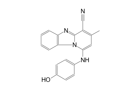 1-(4-Hydroxyanilino)-3-methylpyrido[1,2-a]benzimidazole-4-carbonitrile