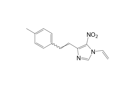 4-(p-methylstyryl)-5-nitro-1-vinylimidazole