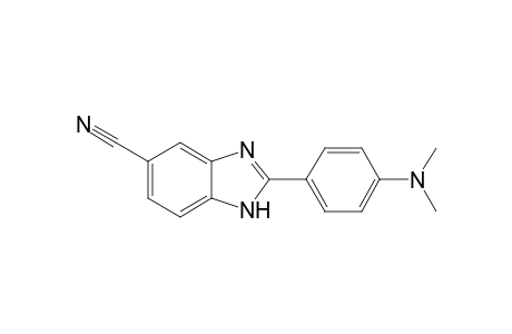 4-Dimethylamino-1-(5'-cyanobenzimidazol-2'yl)benzene