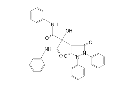 3,5-dioxo-1,2-diphenyl-alpha-hydroxy-4-pyrazolidinemalonanilide