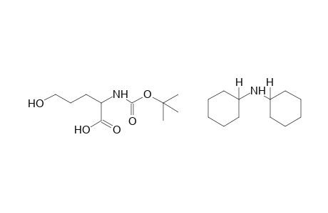 2-(carboxyamino)-5-hydroxy-L-valeric acid, N-tert-butyl ester, compound with dicyclohexylamine(1.1)