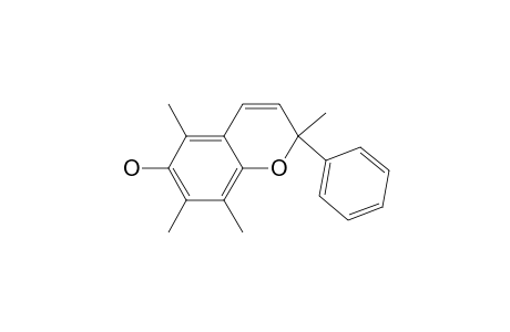 2,5,7,8-Tetramethyl-2-phenyl-1-benzopyran-6-ol