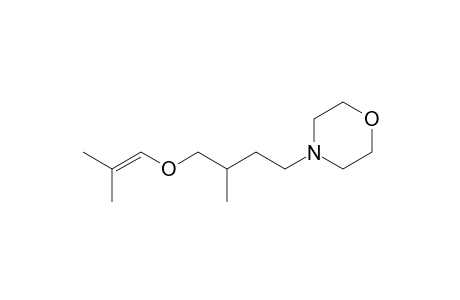 4-[3-methyl-4-(2-methylprop-1-enoxy)butyl]morpholine