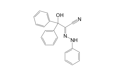 3-HYDROXY-3,3-DIPHENYL-2-PHENYL-HYDRAZONOPROPANE-NITRILE