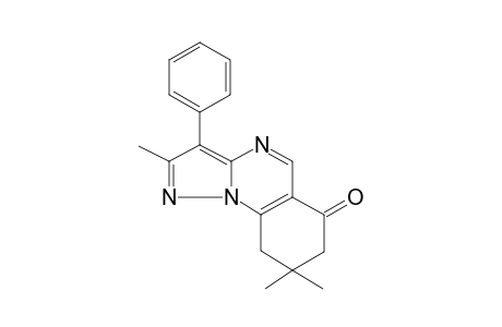 2,8,8-Trimethyl-3-phenyl-8,9-dihydro-7H-pyrazolo[1,5-a]quinazolin-6-one