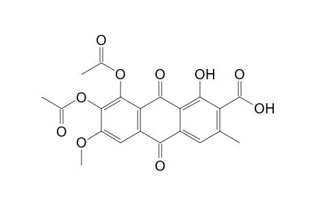 Cardinalic acid - 7,8-di-O-acetate