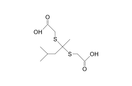 [(1,3-dimethylbutylidene)dithio]diacetic acid