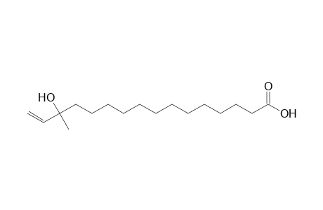 14-Hydroxy-14-methyl-15-hexadecenoic acid