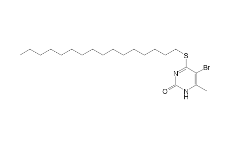 5-bromo-4-(hexadecylthio)-6-methylpyrimidin-2(1H)-one