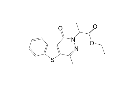 Ethyl 2-(4-methyl-1-oxo[1]benzothieno[2,3-d]pyridazin-2(1H)-yl)propanoate