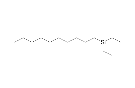Silane, decyldiethylmethyl-