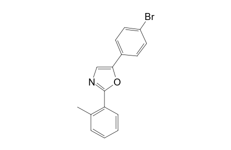 5-(p-bromophenyl)-2-o-tolyloxazole