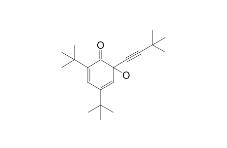 2,4-ditert-butyl-6-(3,3-dimethylbut-1-ynyl)-6-hydroxycyclohexa-2,4-dien-1-one