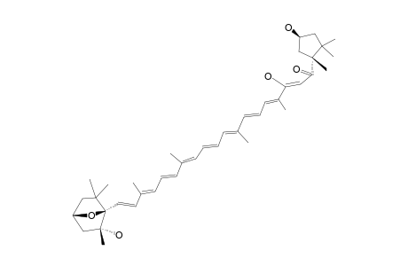 (3S,5R,6R,3'S,5'R)-5,3',8'-TRIHYDROXY-3,6-EPOXY-5,6-DIHYDRO-BETA,KAPPA-CAROTEN-6'-ONE