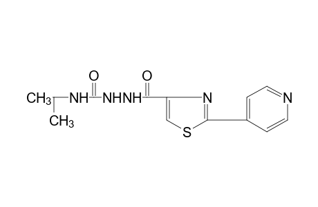4-isopropyl-1-{[2-(4-pyridyl)-4-thiazolyl]carbonyl}semicarbazide