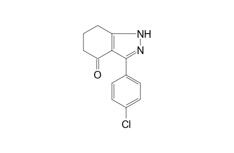 3-(4-Chlorophenyl)-1,5,6,7-tetrahydro-4H-indazol-4-one