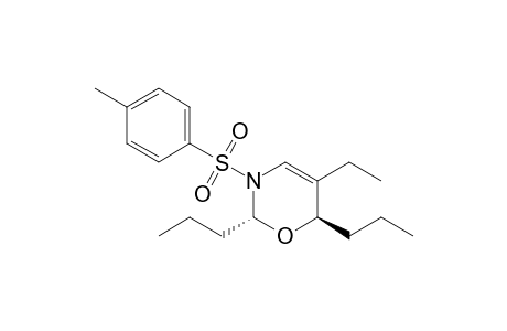 3,6-Dihydro-2,6-dipropyl-5-ethyl-3-tosyl-2H-1,3-oxazine