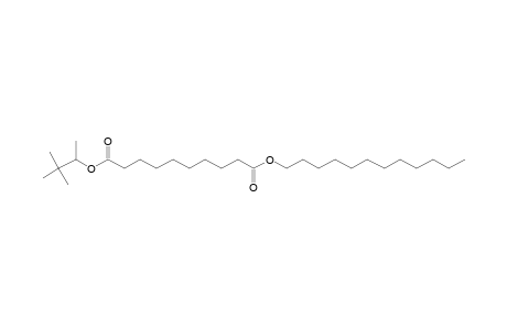 Sebacic acid, 3,3-dimethylbut-2-yl dodecyl ester