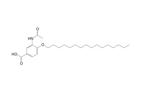 3-Acetamido-4-(hexadecyloxy)benzoic acid