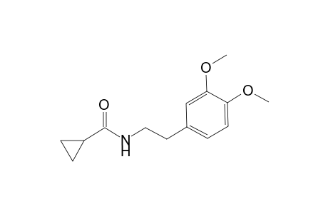 N-[2'-(3'',4''-DIMETHOXYPHENYL)-ETHYL]-CYClOPROPANECARBOXAMIDE