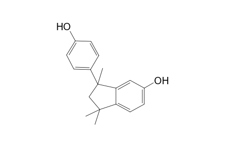 3-(4'-Hydroxyphenyl)-1,1,3-trimethyl-5-hydroxycyclopenta[4,5-c]benzene