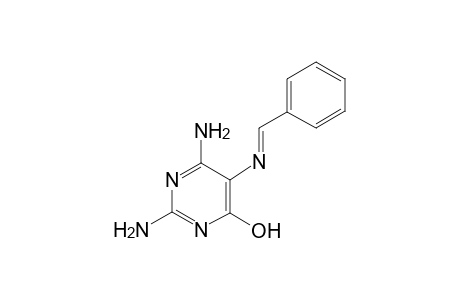 2,6-Diamino-5-([(E)-phenylmethylidene]amino)-4-pyrimidinol