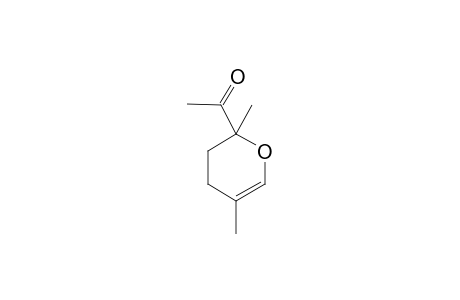 Ethanone, 1-(3,4-dihydro-2,5-dimethyl-2H-pyran-2-yl)-