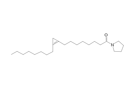 9,10-Methylene-octadec-9-enoic acid, pyrrolidide