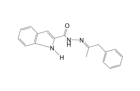 indole-2-carboxylic acid, (α-methylphenethylidene)hydrazide