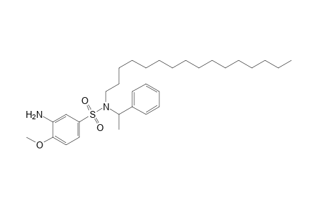 N1-hexadecyl-4-methoxy-N1-(a-methylbenzyl)metanilamide