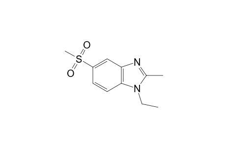 1-Ethyl-2-methyl-5-methylsulfonyl-benzimidazole