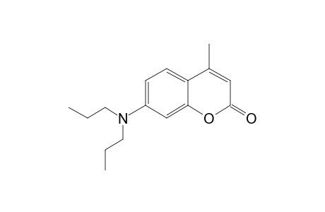 7-di(N-Propyl)amino-4-methylcoumarin