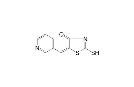 (5E)-5-(3-pyridinylmethylene)-2-sulfanyl-1,3-thiazol-4(5H)-one