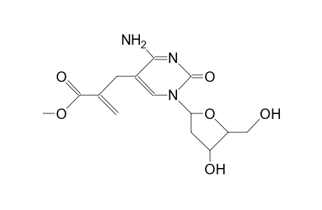 5-(2-(Methoxycarbonyl)-2-propen-1-yl)-2'-deoxycytidine