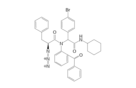 (S)-2-Azido-N-(2-benzoyl-phenyl)-N-[(4-bromo-phenyl)-cyclohexylcarbamoyl-methyl]-3-phenyl-propionamide