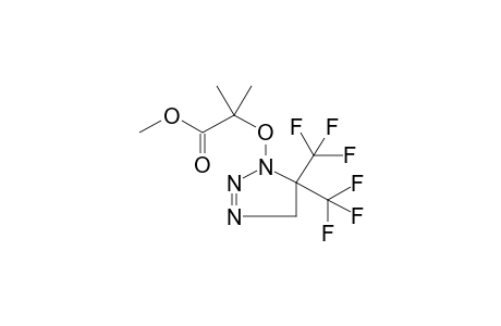 1-(2-METHOXYCARBONYL-2-PROPOXY)-5,5-BIS(TRIFLUOROMETHYL)-DELTA2-1,2,3-TRIAZOLINE