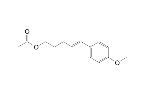 (E)-5-(4-Methoxyphenyl)pent-4-en-1-yl acetate