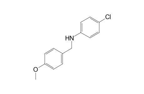 N-(p-chlorophenyl)-p-methoxybenzylamine