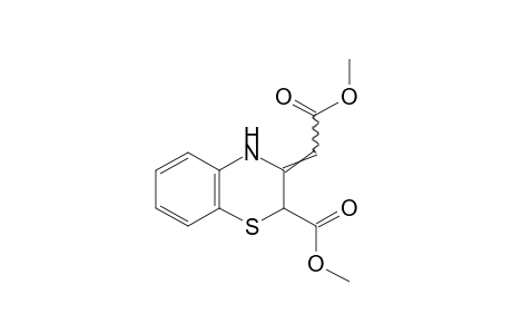 2-carboxy-3,4-dihydro-2H-1,4-benzothiazine-delta three, a-acetic acid, dimethyl ester