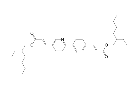 bis(2-Ethylhexyl) 3,3'-[2,2'-bipyridine]-5,5'-diylbis[(E)-prop-2-enoate]