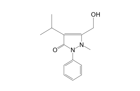 3-(hydroxymethyl)-4-isopropyl-2-methyl-1-phenyl-3-pyrazolin-5-one