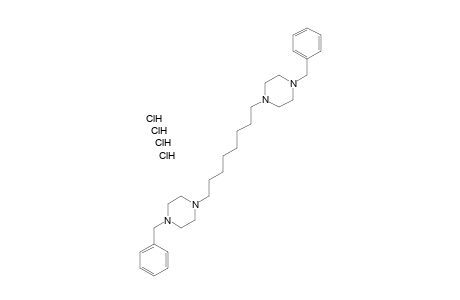 1,1'-Octamethylenebis[4-benzylpiperazine], tetrahydrochloride