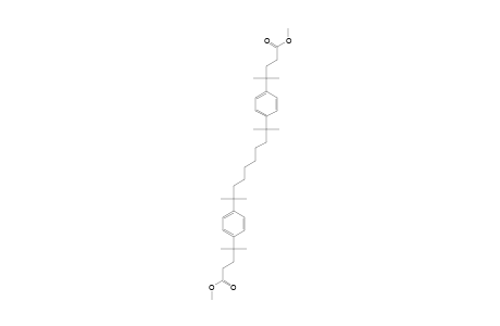 DIMETHYL-4,4'-[2,9-DIMETHYLDECANE-2,9-DIYLDI-(PARA-PHENYLENE)]-4,4'-DIMETHYLPENTANOATE