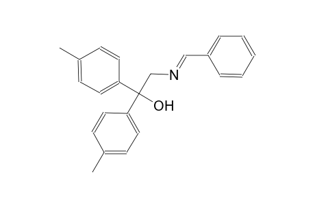 benzenemethanol, 4-methyl-alpha-(4-methylphenyl)-alpha-[[[(E)-phenylmethylidene]amino]methyl]-