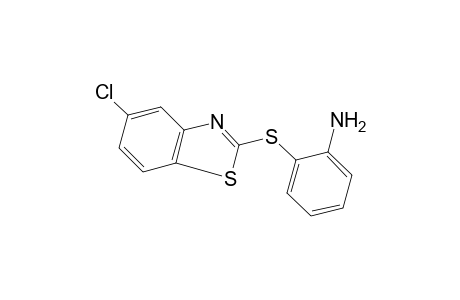 2-[(o-aminophenyl)thio]-5-chlorobenzothiazole