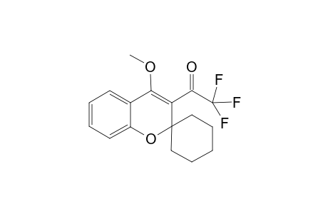 2,2,2-Trifluoro-1-[4-methoxy-spiro(2H-chromen-2,1'-cyclohexane)-3-yl]ethanone