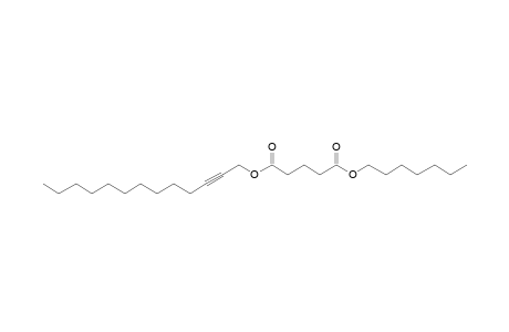 Glutaric acid, heptyl tridec-2-ynyl ester