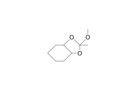 trans-HEXAHYDRO-2-METHOXY-2-METHYL-1,3-BENZODIOXOLE